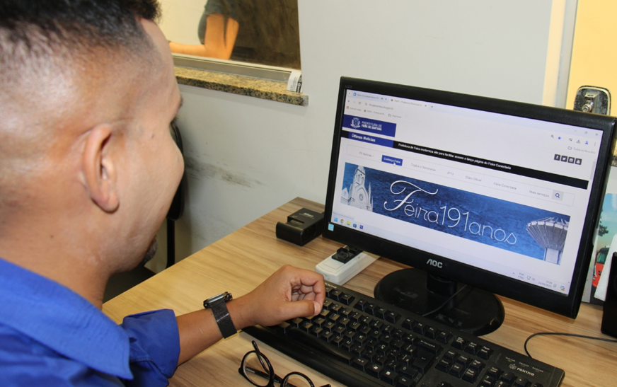 Prefeitura de Feira moderniza site para facilitar acesso e lança página do Feira Conectada