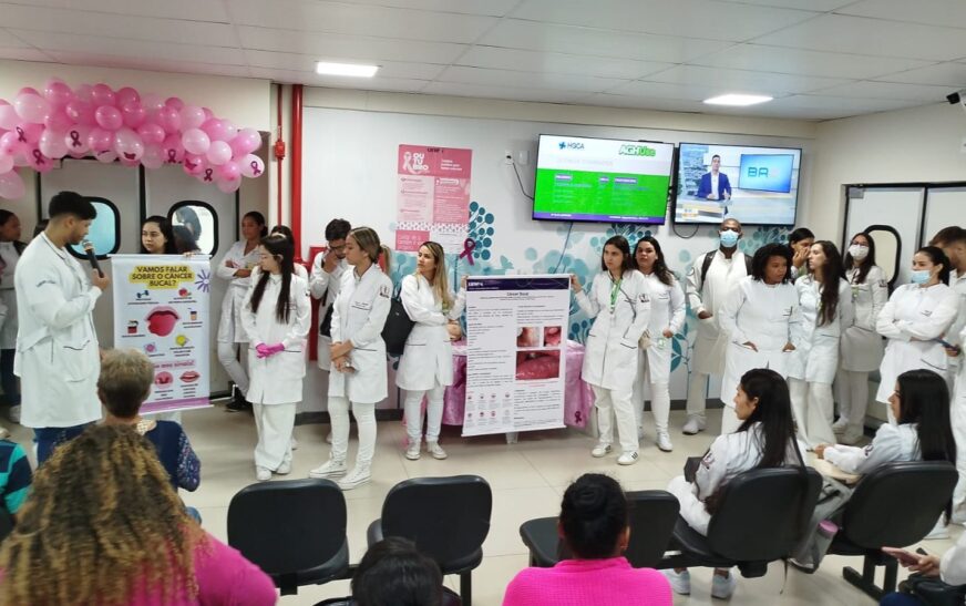 Semana de Conscientização do Outubro Rosa no Hospital Clériston Andrade
