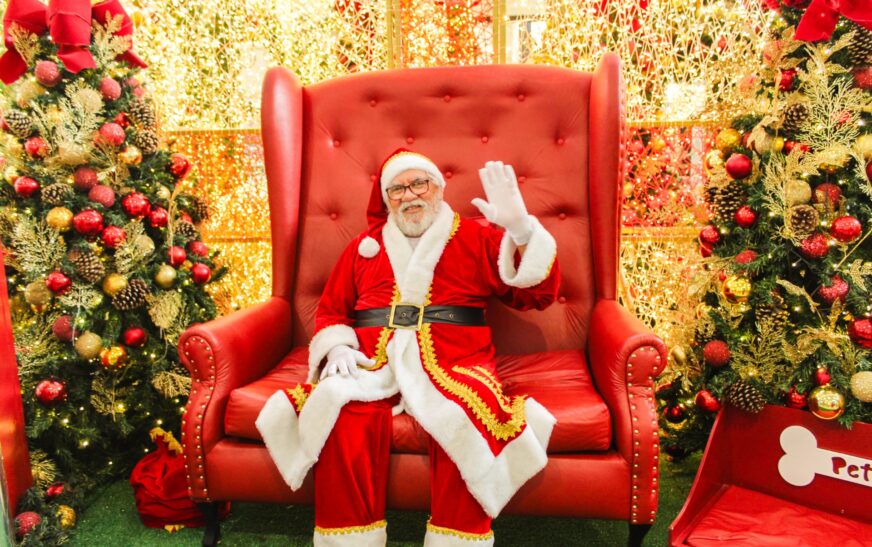 Papai Noel chegará de helicóptero no Boulevard Shopping Feira de Santana no dia 8 de novembro