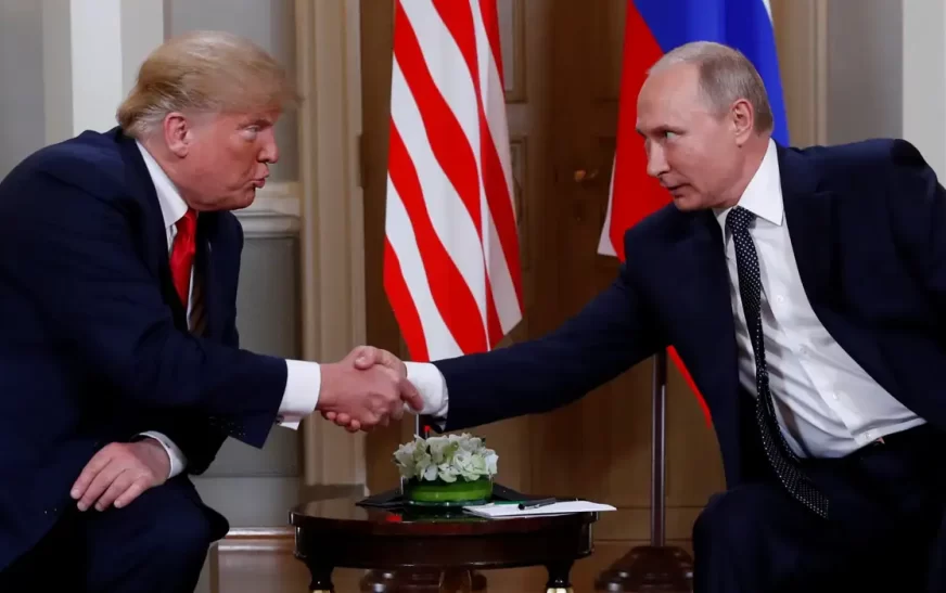 Donald Trump e Putin concordam em buscar solução para conflito na Ucrânia