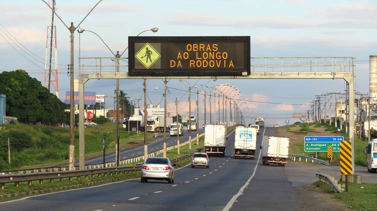 Cobrança de pedágio será suspensa em rodovias BR-116 e BR-324