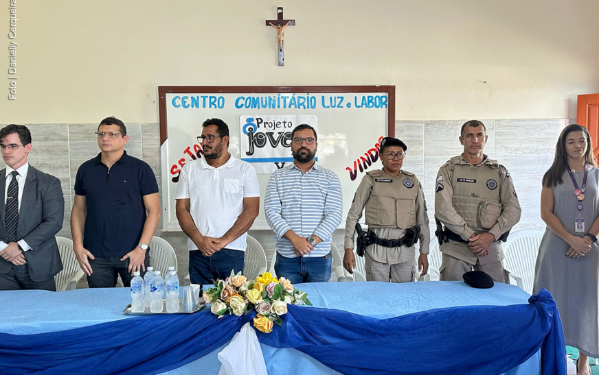 Adolescentes participam do Projeto Jovem Social em Feira de Santana