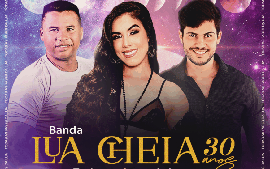 Banda Lua cheia celebra 30 anos de carreira com o lançamento de novo EP totalmente autoral