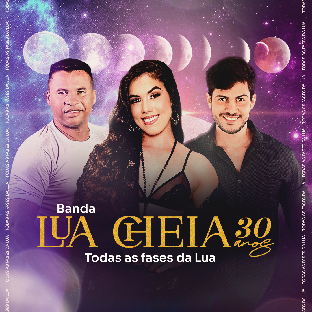 Banda Lua cheia celebra 30 anos de carreira com o lançamento de novo EP totalmente autoral