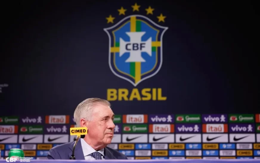 Com Casemiro e sem Neymar, Ancelotti faz primeira convocação na CBF