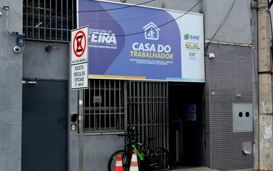 Casa do Trabalhador oferece 196 vagas de emprego e cursos gratuitos de capacitação