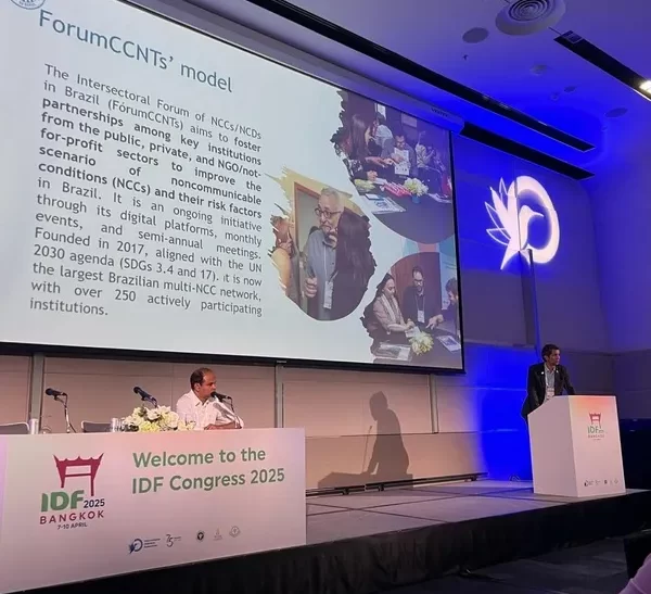 FórumCCNTs participa do IDF World Diabetes Congress 2025