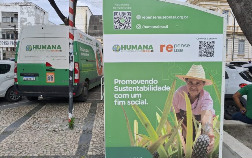 Projeto Repense Reuse amplia pontos de coleta para doações em Feira de Santana