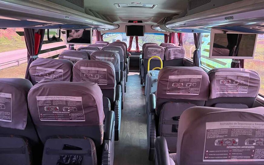 Brasil abriga a linha de ônibus mais longa do mundo, com trajeto de cinco dias até o Peru