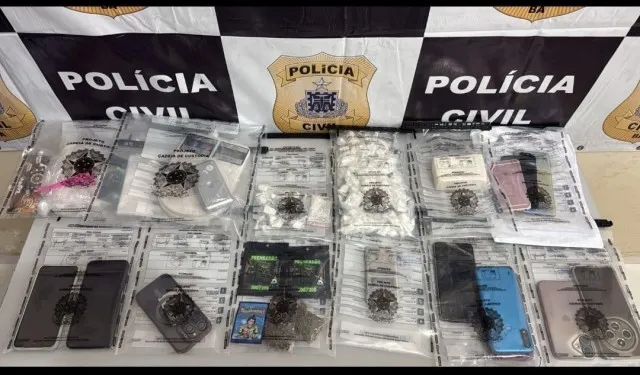 Três traficantes são presos durante operação em Conceição da Feira