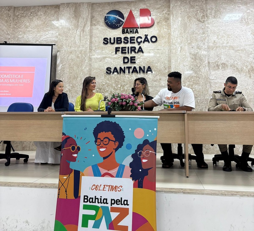 Capacitação reúne membros da OAB Feira e do Ciclo Formativo dos Coletivos Bahia pela Paz