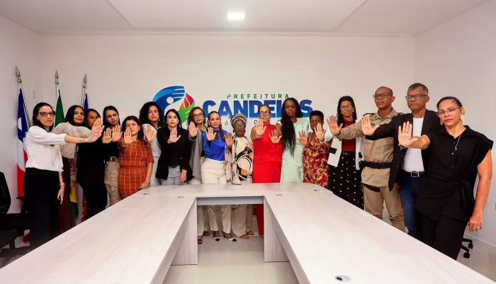 Candeias: Secretarias reúnem instituições do judiciário e forças policiais para rede de combate à violência contra a mulher