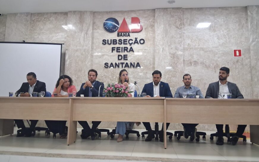 OAB Feira encaminhará propostas à Prefeitura e cartórios para melhorar regularização imobiliária