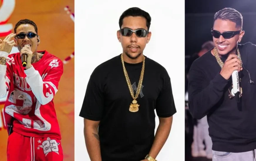 Cantor Mc Shock surpreende seguidores com suposto feat ao lado de Thayk e Lekinho Campos