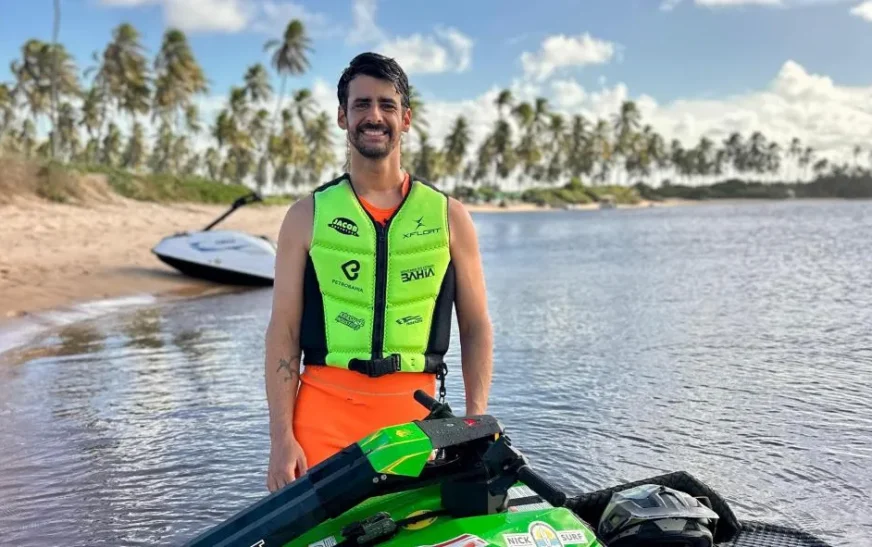 Campeão mundial Bruno Jacob chega na Bahia como destaque na etapa brasileira do Jet Waves World Cup